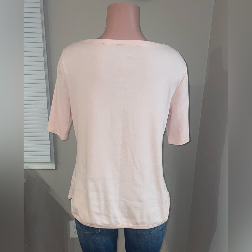 Talbots Stretch Weekend Tee - Large - Picture 2 of 4